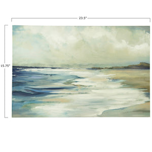 Beach Scene Canvas Painting