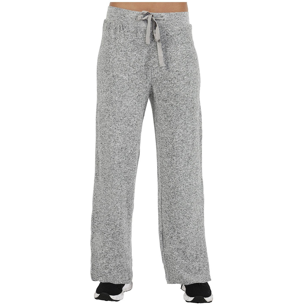 La Cera Cozy Lounge Pant, Heather Grey