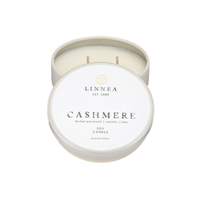 Load image into Gallery viewer, Linnea Petite Candle (Cashmere, Sea Salt)
