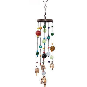 Galaxy Colored Glass Wind Chime