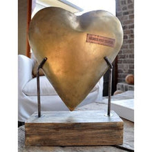 Load image into Gallery viewer, Heart Sculpture on Base

