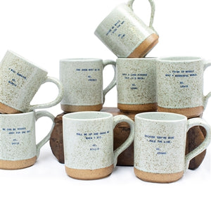 XO Quote Mugs - 2nd Edition - Singers (8 Styles)