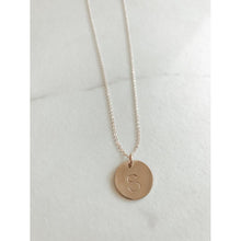 Load image into Gallery viewer, Medium Initial Charm, Identity Necklace
