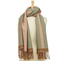 Load image into Gallery viewer, Color Block Cashmere Like Scarf (2 Patterns)
