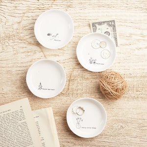 Sweet Sayings Trinket Dish -  4 Styles