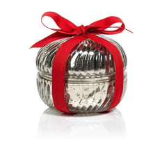 Load image into Gallery viewer, Holiday Silver Fluted Jar Candle (2 Sizes)
